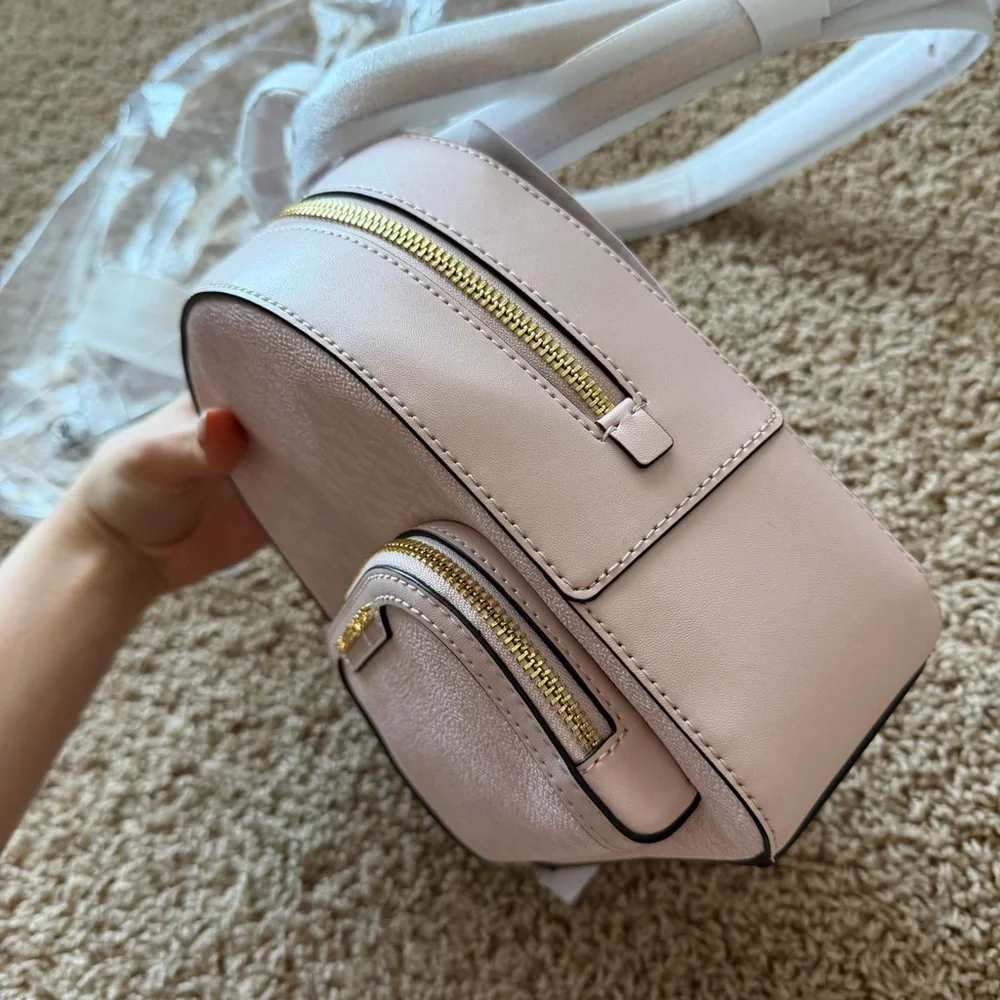 Michael Kors Jaycee XS Convertible Zip Pocket Backpack Bag Light Powder Blush - Picture 6 of 6